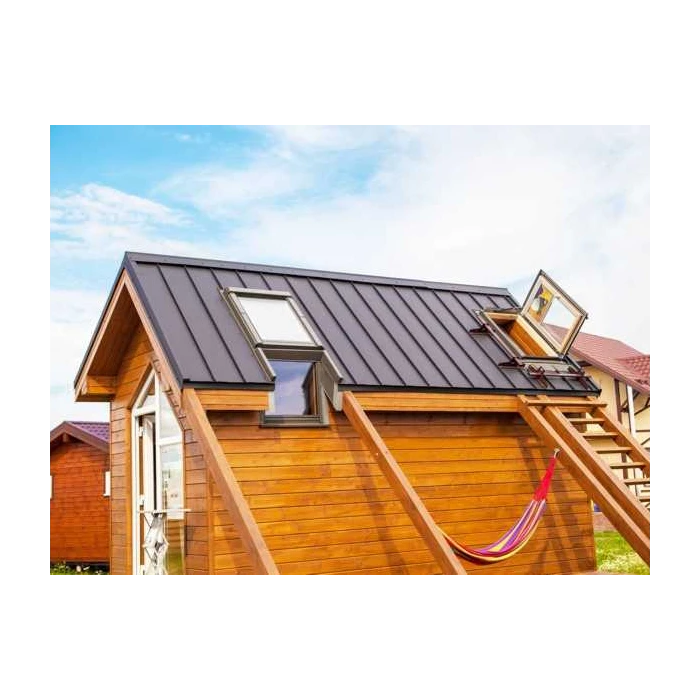 Фальцевая кровля Кликфальц mini Grand Line 0,45 Drap RR 32 Темно-Коричневый