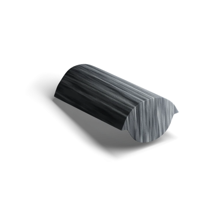 Конечная коньковая черепица Antik Серый Kriastak