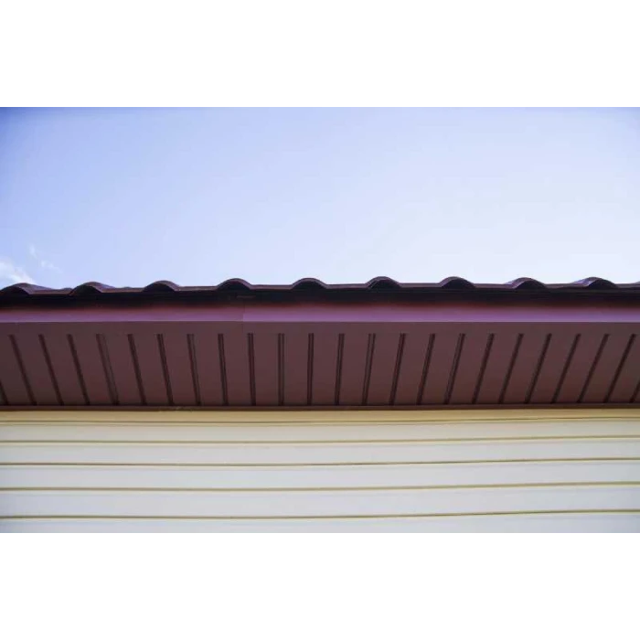 Софит металлический без перфорации 0,5 Satin Мatt RAL 9005 черный